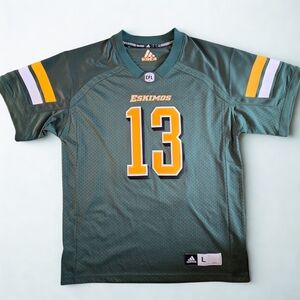 Edmonton Eskimos REEBOK CFL Football Jersey Mike Reilly #13 Large